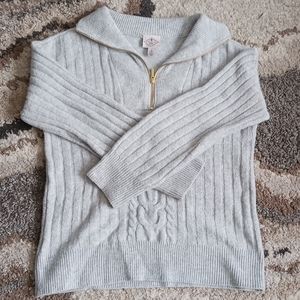 Medium St John's Bay Quarter Zip Pullover